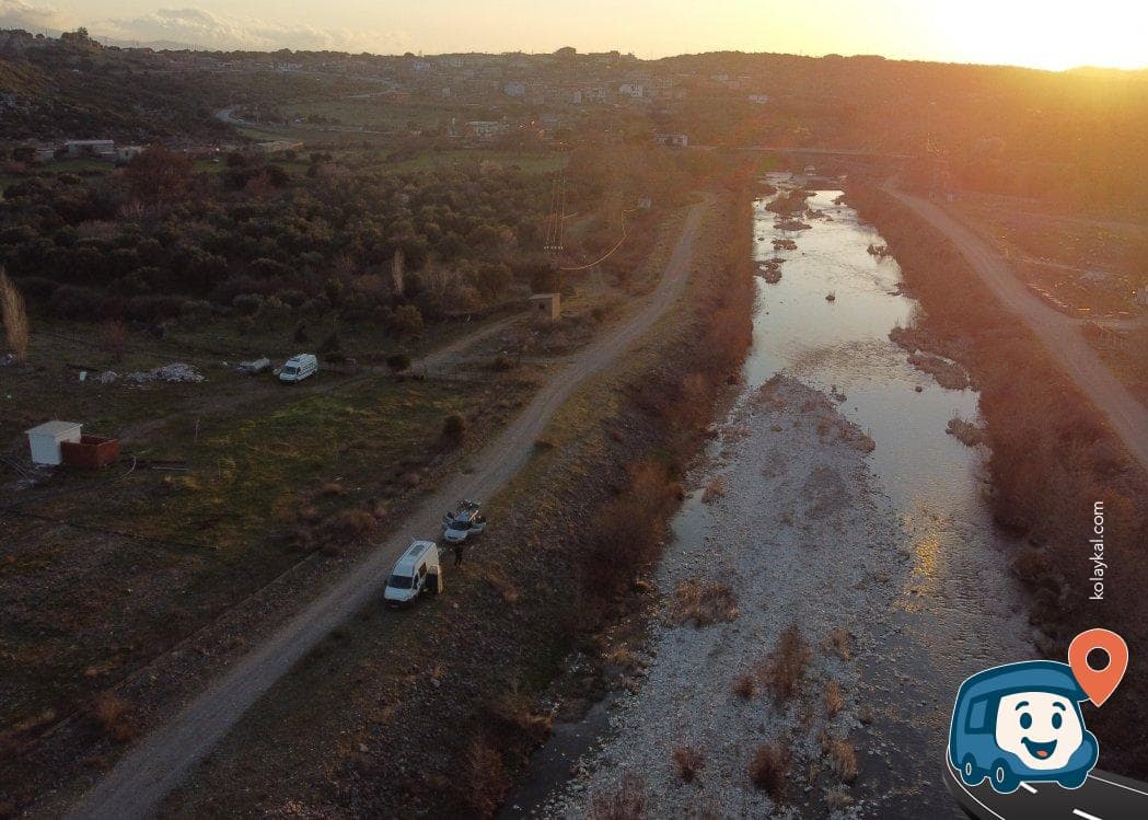 Assos Köyü Yanı Nehir Kenarı Kamp Alanı - Ayvacık, Çanakkale, foto 3