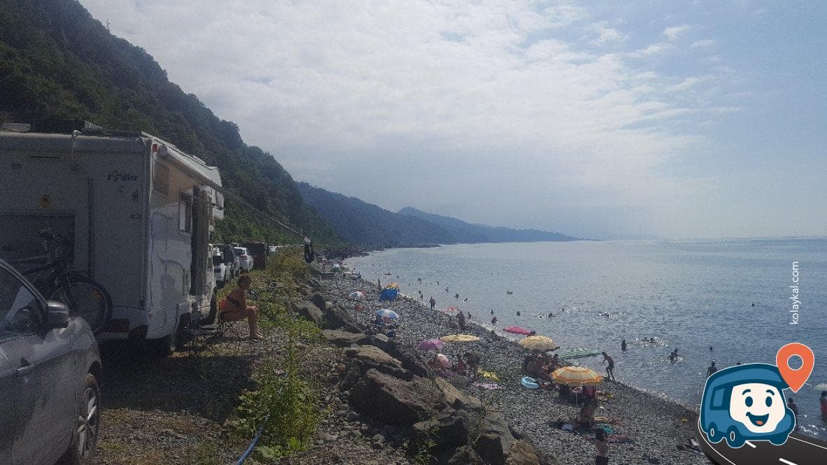 Sarp Sınır Kapısı Yakını Sahil Kamp ve Dinlenme Alanı - Fındıklı, Rize, foto 1