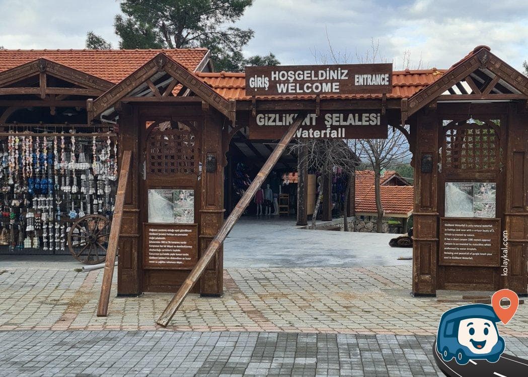 Gizlikent Şelalesi Otopark ve Kamp Alanı - Seydikemer, Muğla, foto 3