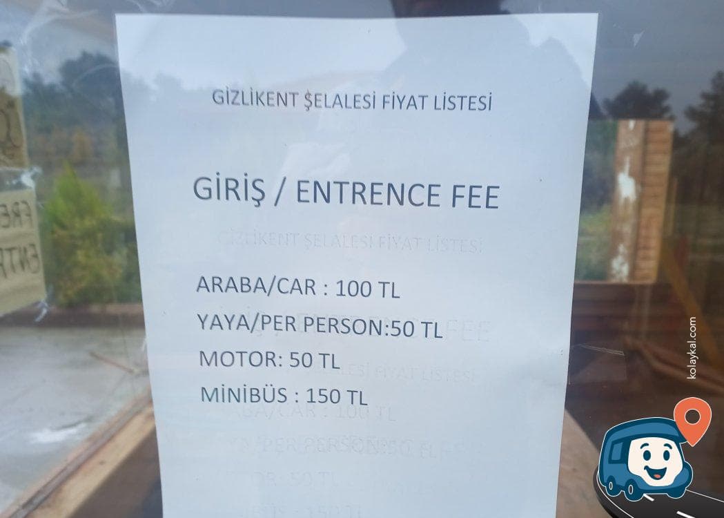 Gizlikent Şelalesi Otopark ve Kamp Alanı - Seydikemer, Muğla, foto 5
