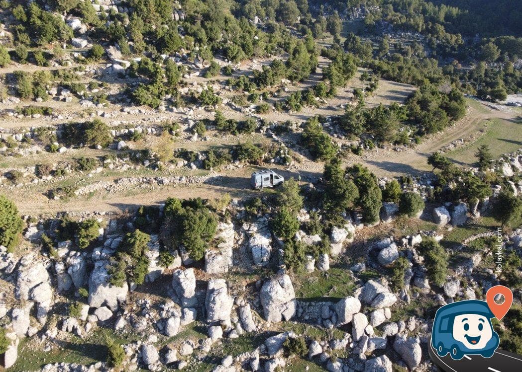 Toros Dağları Manzaralı Kamp Alanı - Manavgat, Antalya, foto 1