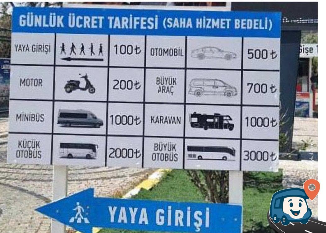 Ölüdeniz Tabiat Parkı Otoparkı - Fethiye, Muğla, foto 2