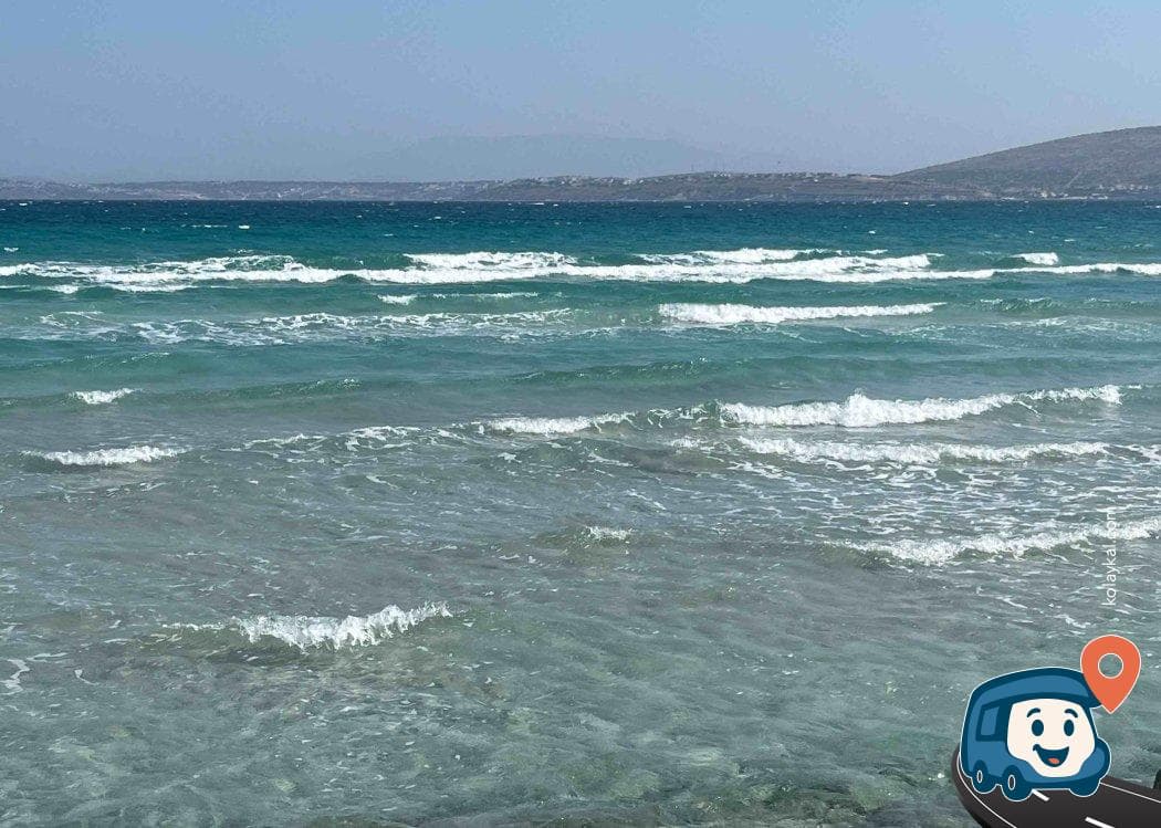 Karaburun Sahili Manzaralı Ücretsiz Otopark ve Kamp Alanı - Çeşme, İzmir, foto 3
