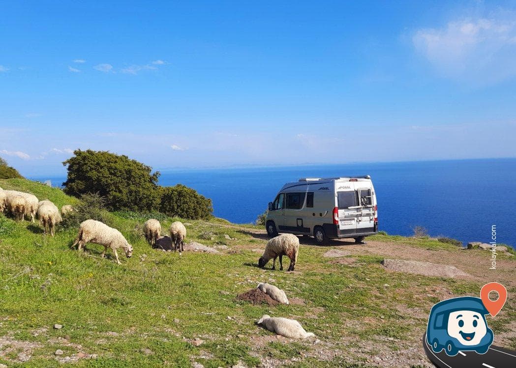 Assos Manzaralı Kamp Noktası - Ayvacık, Çanakkale, foto 1