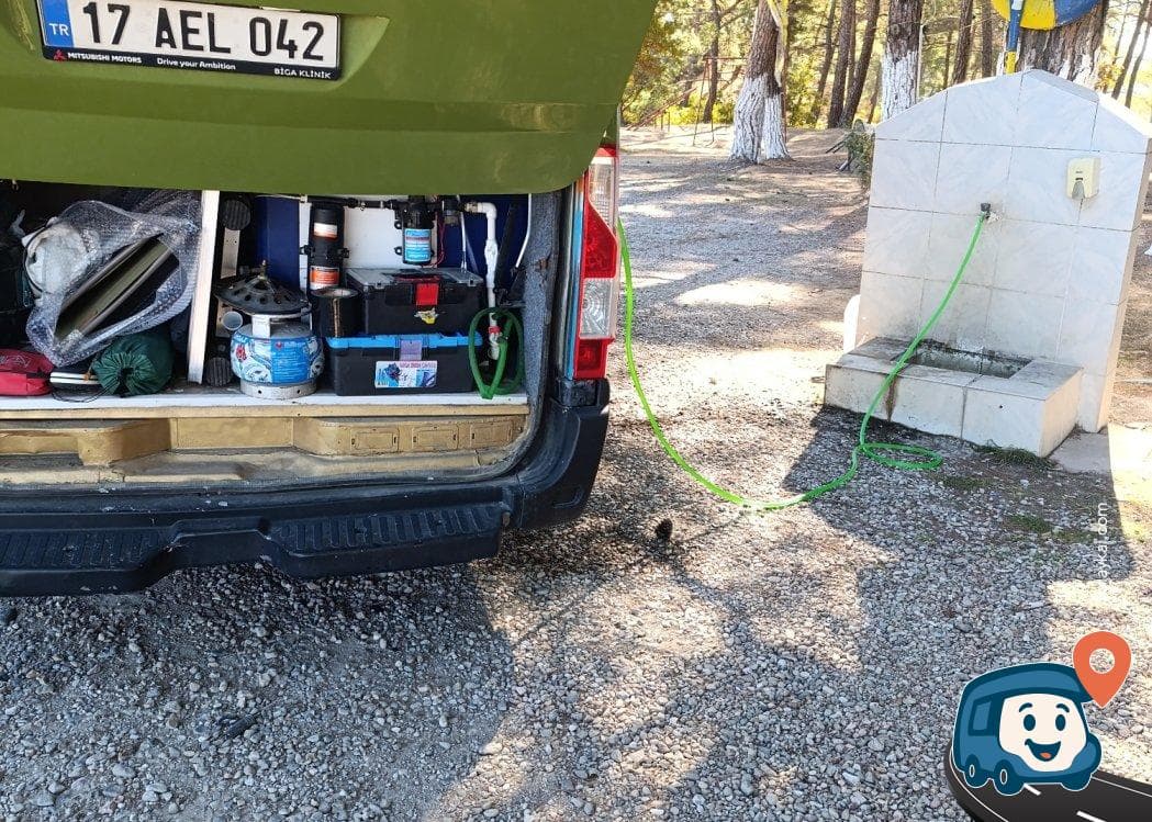Ayvacık Yolu Kenarı Su Kaynağı ve Mola Yeri - Çanakkale, foto 2