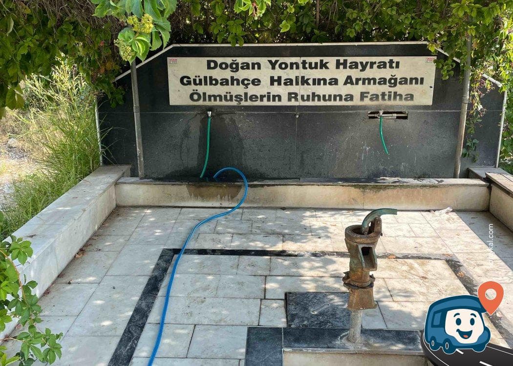 Gülbahçe Mezarlığı Girişi Su Kaynağı - Urla, İzmir, foto 1