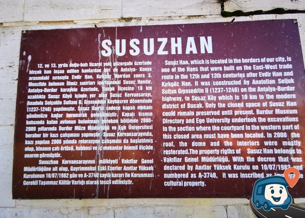 Susuz Han Kervansarayı - Bucak, Burdur, foto 2