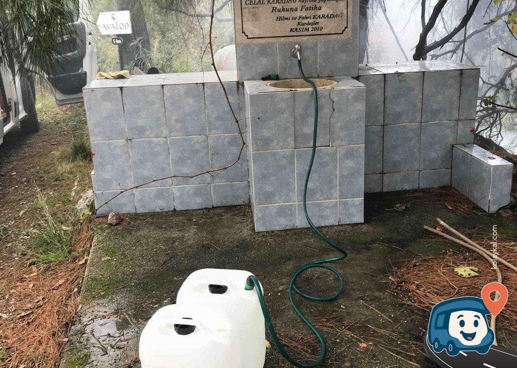 Kabak Yakınlarında Ücretsiz Su Kaynağı - Fethiye, Muğla, foto 2