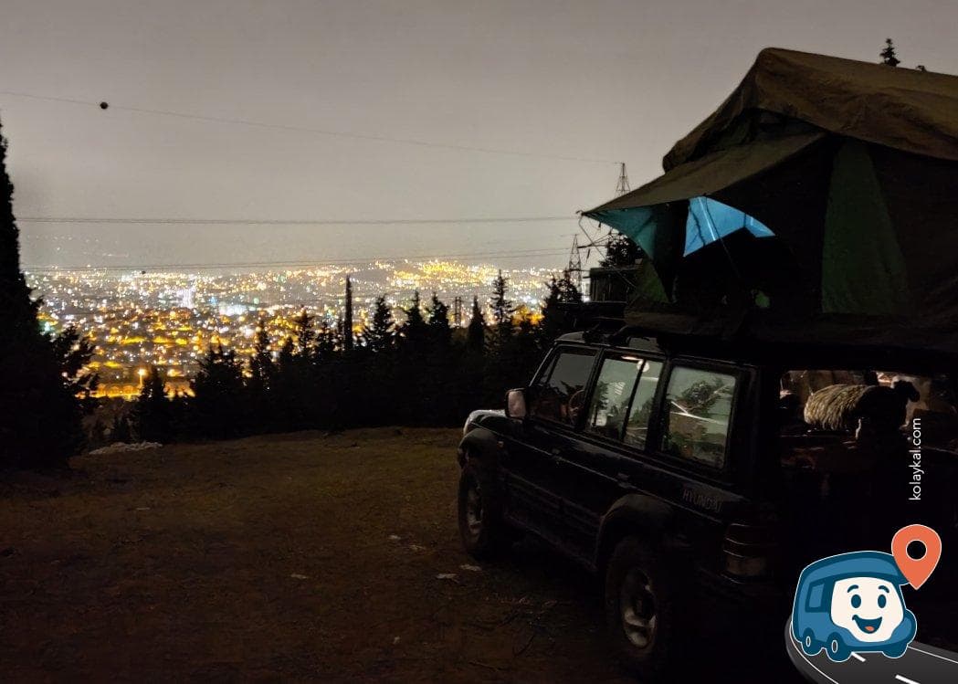 Şehir Manzaralı Off Road Kamp Alanı - Balçova, İzmir, foto 1