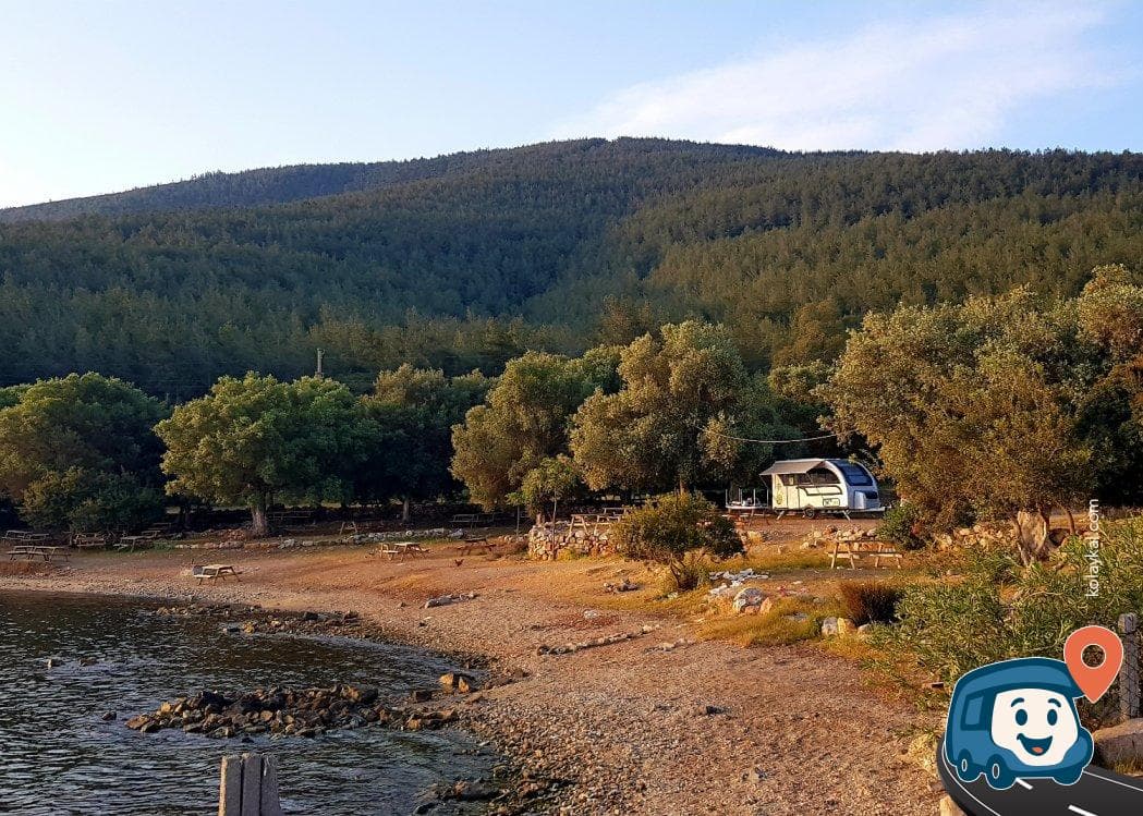 Güvercinlik Halk Plajı Kamp ve Karavan Alanı - Bodrum, Muğla, foto 2