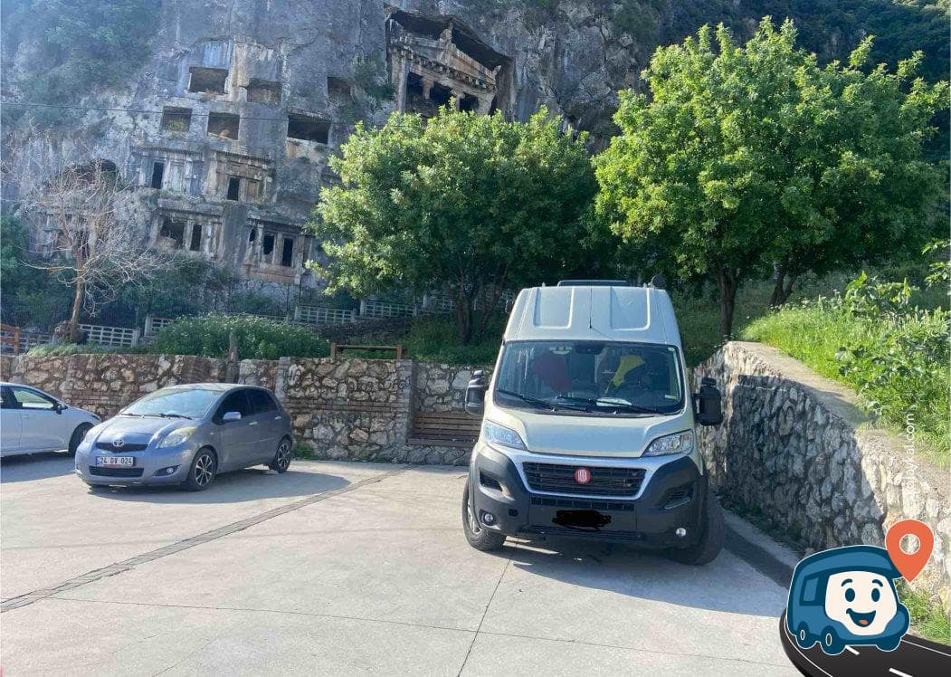 Amintas Kaya Mezarları Ücretsiz Otoparkı - Fethiye, Muğla, foto 3