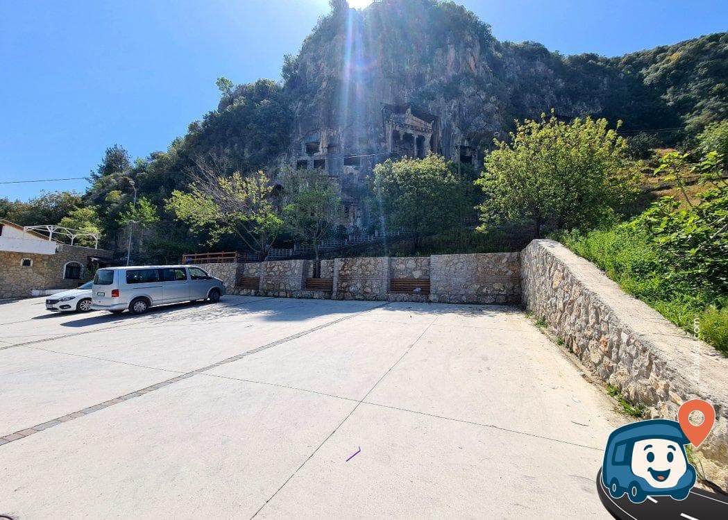 Amintas Kaya Mezarları Ücretsiz Otoparkı - Fethiye, Muğla, foto 1
