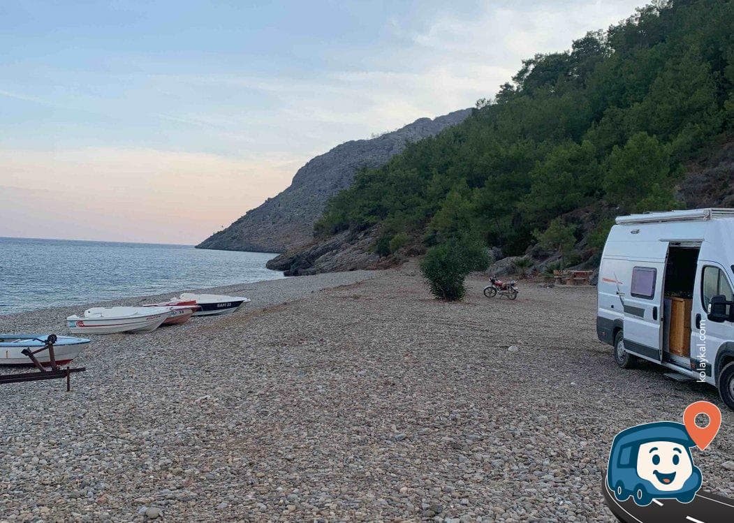 Taşucu Plajı Kamp Alanı - Bozyazı, Mersin, foto 3