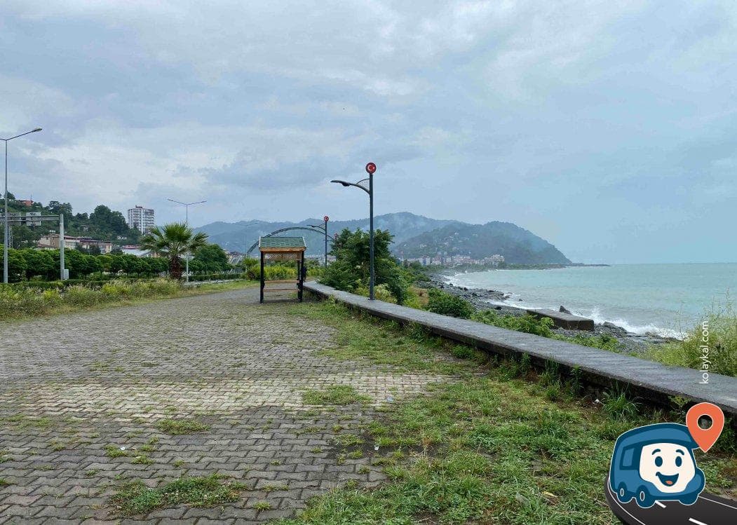 Sarp Sınır Kapısı Yakını Sahil Kenarı Mola Noktası - Arhavi, Artvin, foto 1