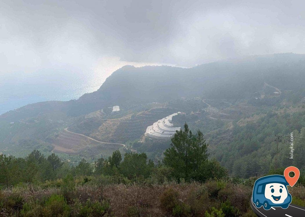 D400 Manzaralı Kamp ve Mola Alanı - Anamur, Mersin, foto 2