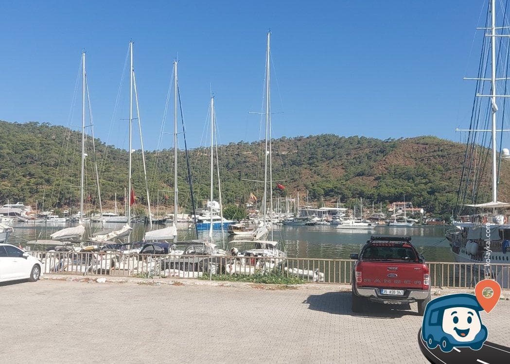 Fethiye Marina Yanı Ücretsiz Otopark ve Kamp Alanı - Muğla, foto 2
