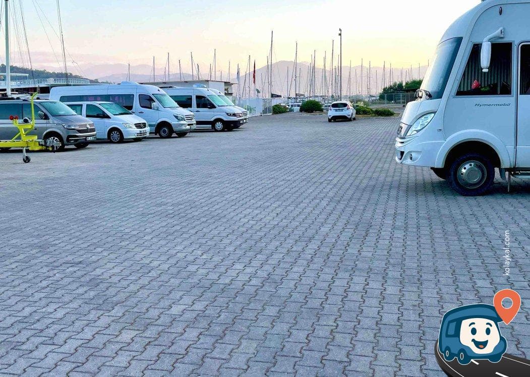 Fethiye Marina Yanı Ücretsiz Otopark ve Kamp Alanı - Muğla, foto 3