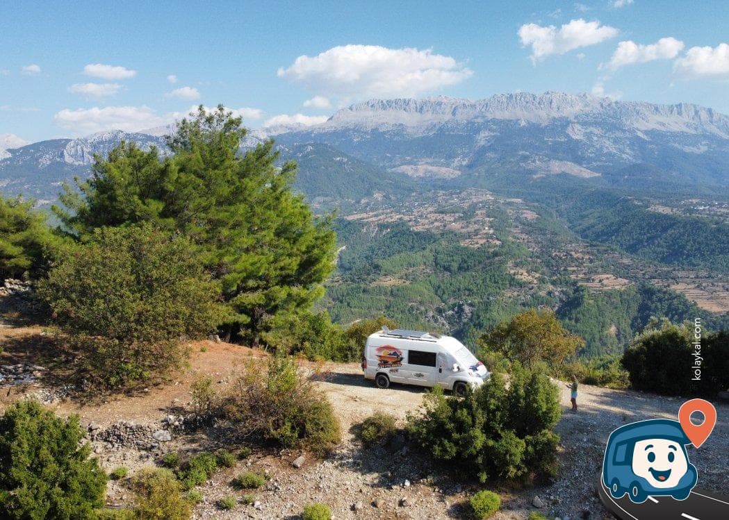 Vadi Manzaralı Vahşi Kamp Alanı - Manavgat, Antalya, foto 5