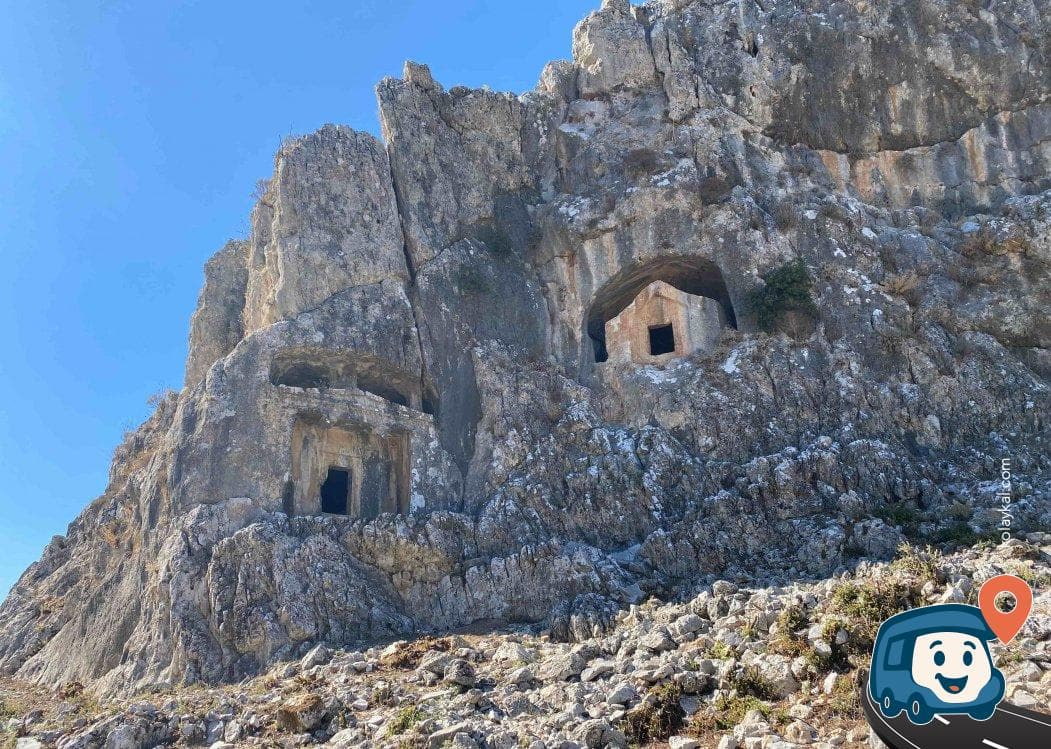 Thera Antik Kenti Günübirlik Otoparkı - Menteşe, Muğla, foto 1