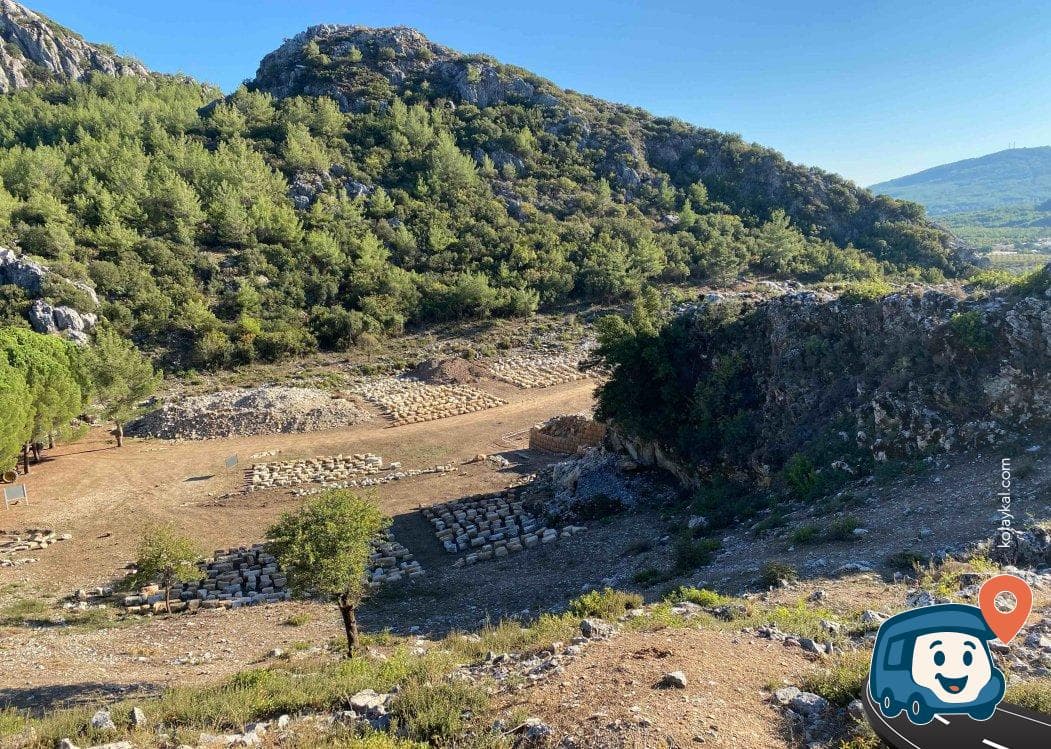 Thera Antik Kenti Günübirlik Otoparkı - Menteşe, Muğla, foto 2
