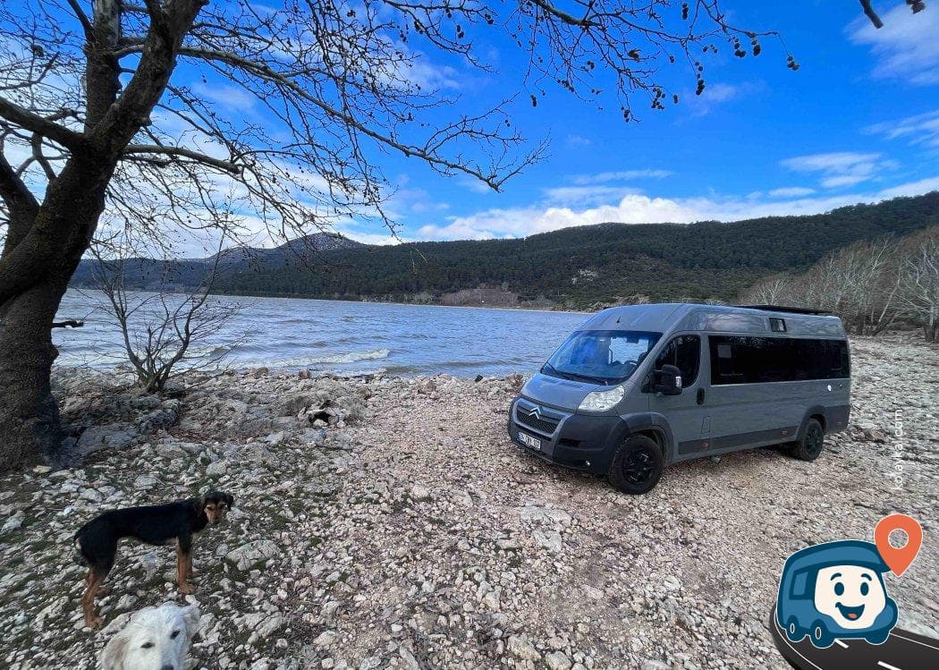 Burdur Gölü Kenarı Kamp ve Manzara Noktası - Sütçüler, Isparta, foto 2