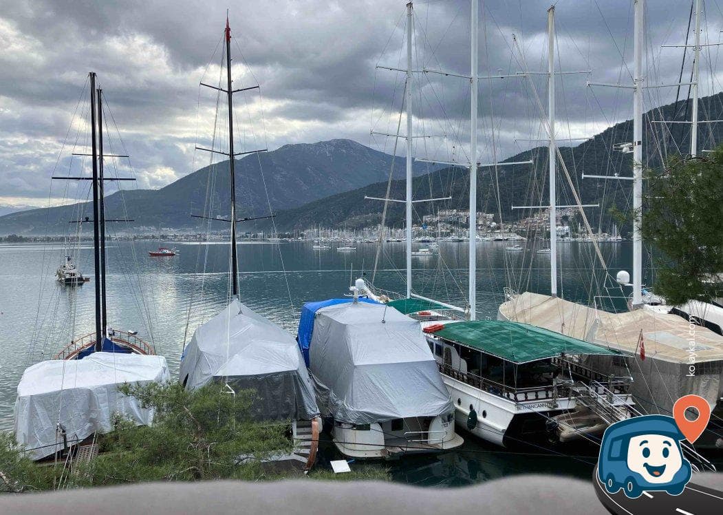 Fethiye Koyu Manzaralı Otopark Alanı - Muğla, foto 1