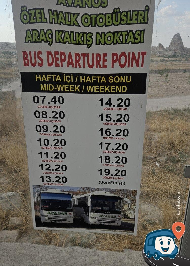 Su Kaynağı ve Otobüs Durağı - Avanos, Nevşehir, foto 2
