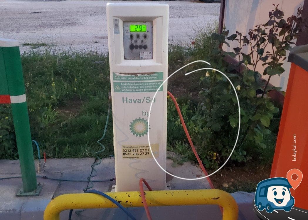 Şanlıurfa Servis İstasyonunda Ücretsiz Su ve Hava - Haliliye, foto 1