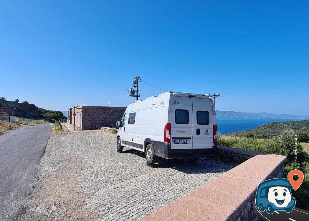 Assos Antik Kenti Otoparkı Tarihi Manzara ve Kamp İmkanı - Ayvacık, Çanakkale, foto 4
