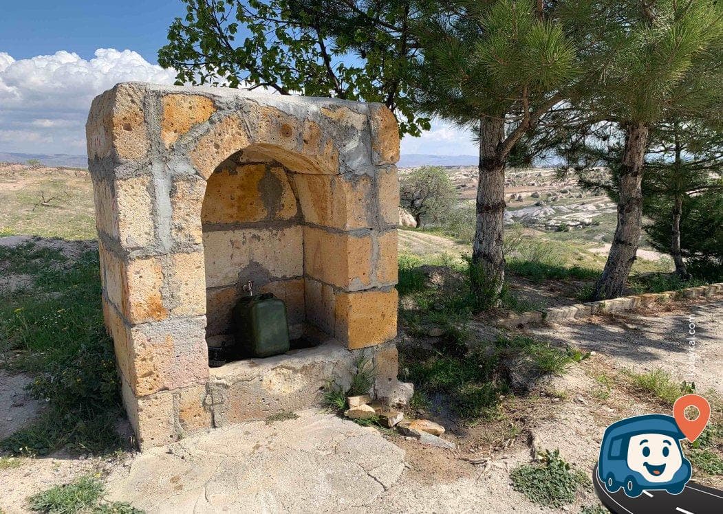 Çat Vadisi Girişi Su Kaynağı - Nevşehir Merkez, Nevşehir, foto 1