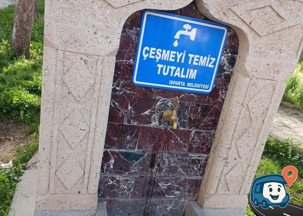 Ücretsiz Su Kaynağı ve Park Alanı - Isparta Merkez, Isparta, foto 2