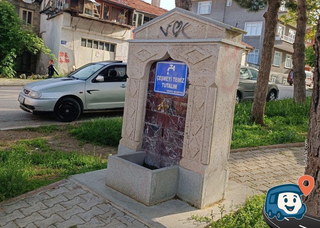 Ücretsiz Su Kaynağı ve Park Alanı - Isparta Merkez, Isparta, foto 1