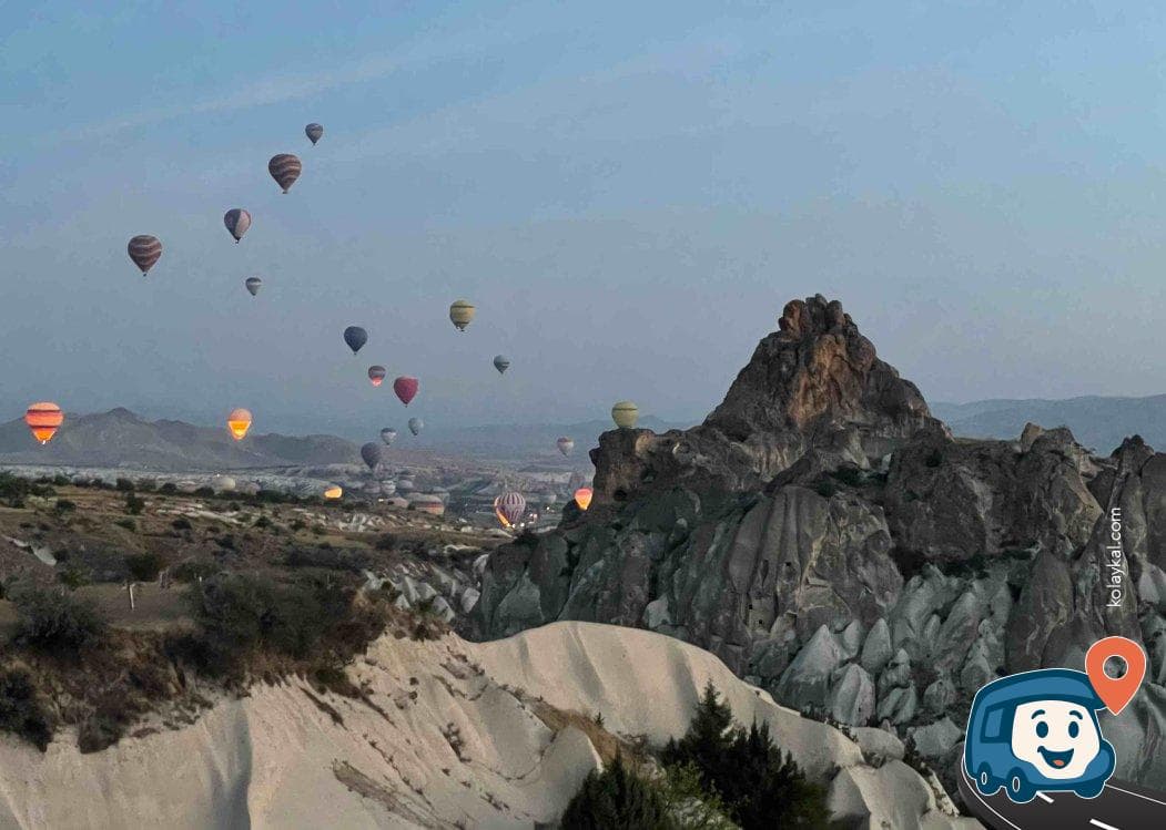 Kapadokya Balon Manzaralı Kaya Ortası Kamp Alanı - Ürgüp, Nevşehir, foto 3