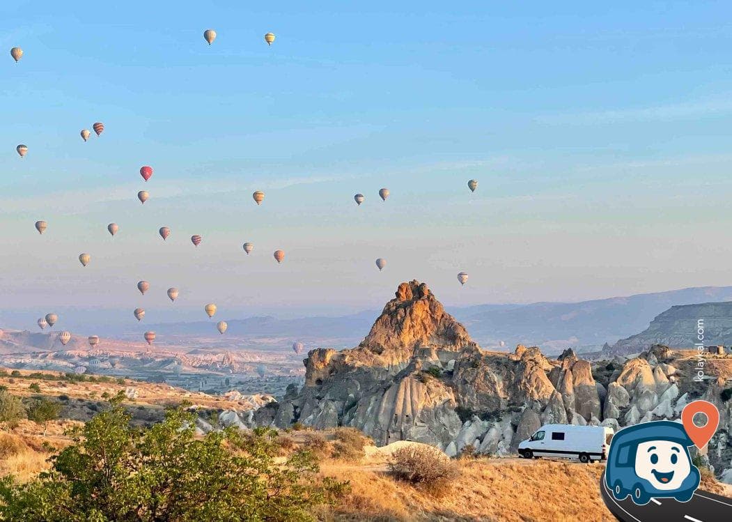 Kapadokya Balon Manzaralı Kaya Ortası Kamp Alanı - Ürgüp, Nevşehir, foto 4