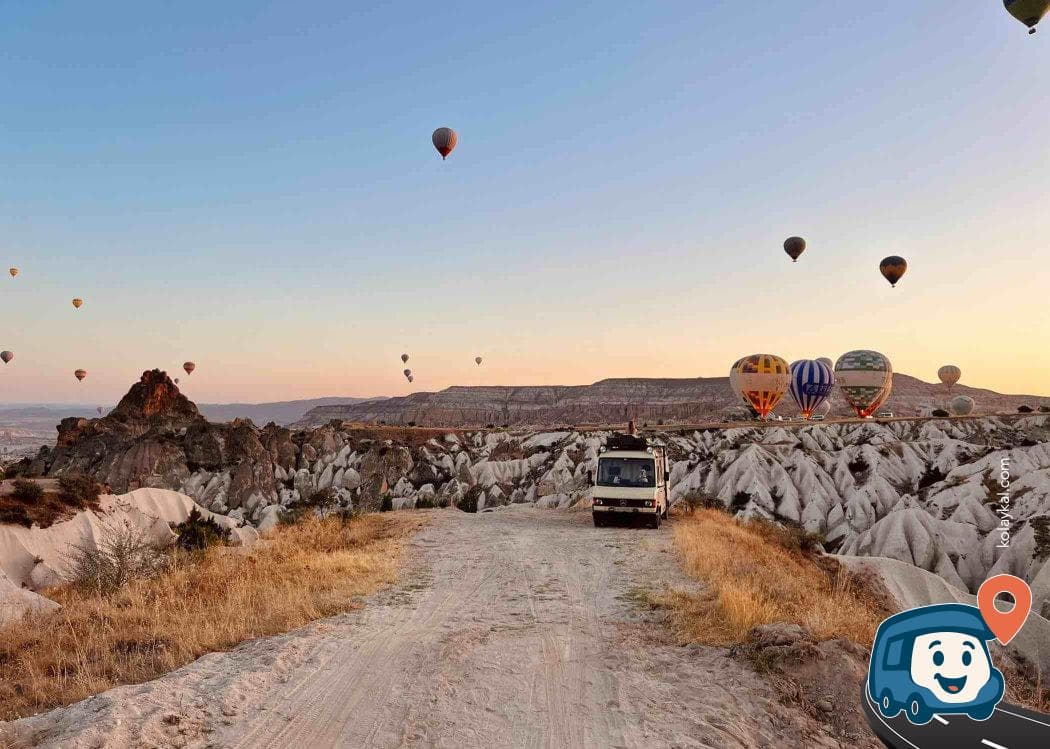 Kapadokya Balon Manzaralı Kaya Ortası Kamp Alanı - Ürgüp, Nevşehir, foto 1