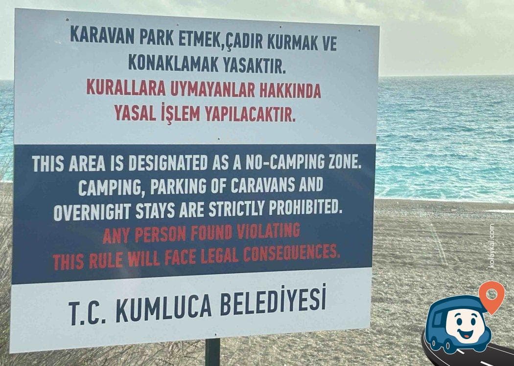 Kumluca Sahili Ücretsiz Kamp ve Otopark Alanı - Antalya, foto 3