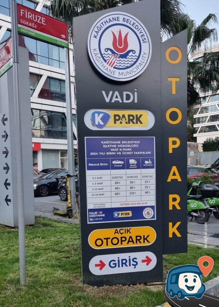 24 Saat Güvenlikli Otopark - Kağıthane, İstanbul, foto 1