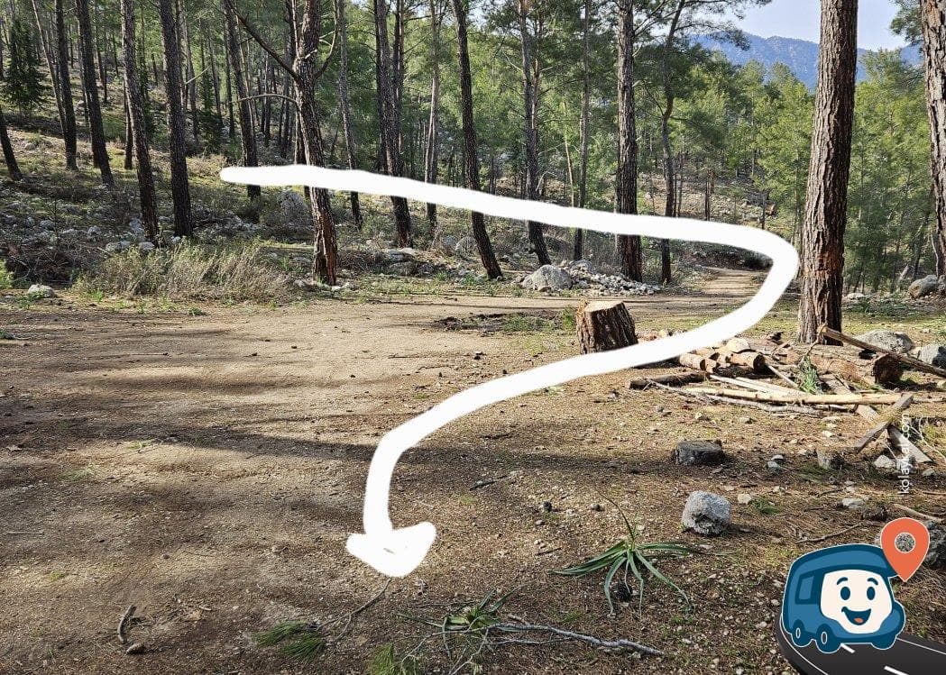 Beycik Yakınlarında Tahtalı Dağı Manzaralı Orman Kamp Alanı - Kemer, Antalya, foto 3