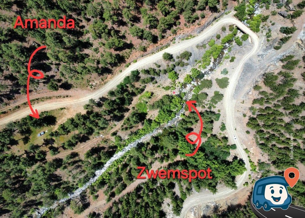Aladağlar Kapuzbaşı Şelalesi Yolu Kamp Alanı - Yahyalı, Kayseri, foto 2