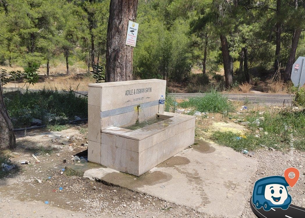 Burdur Bucak Yolu Üzeri Ücretsiz Su Kaynağı ve Mola Yeri, foto 1