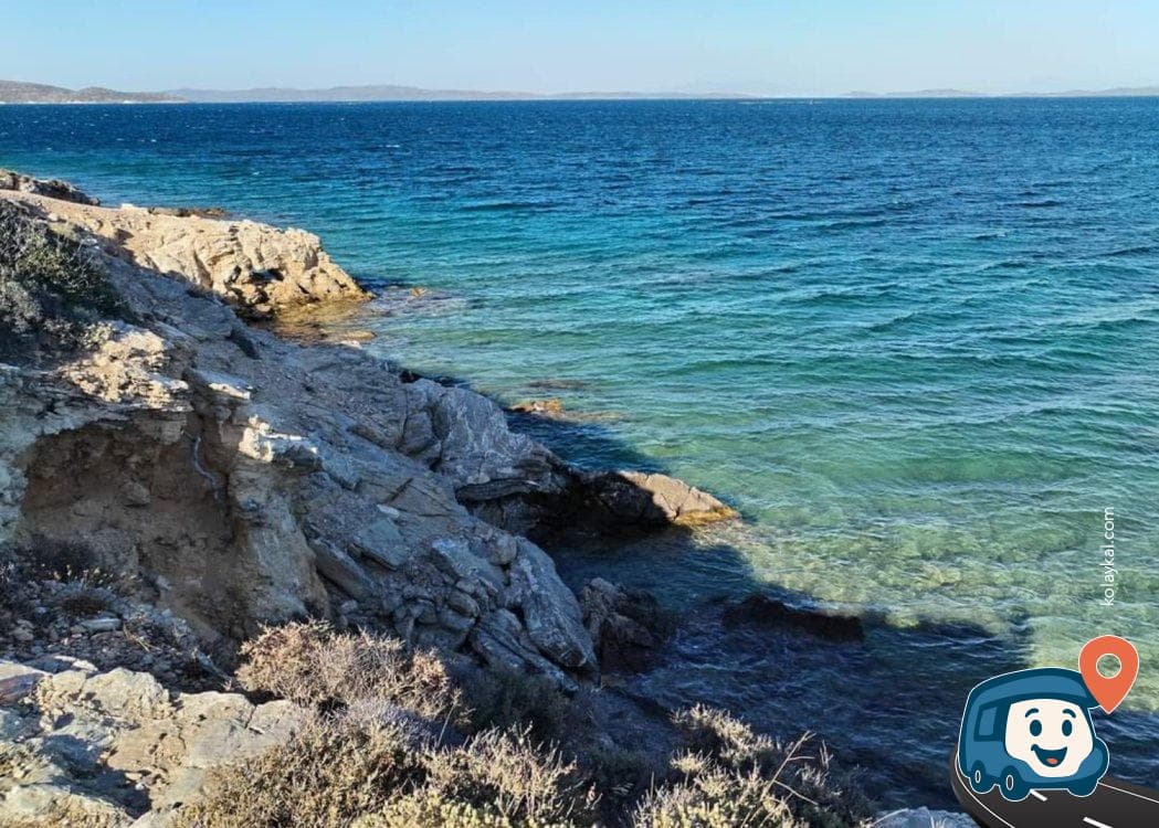 İzmir Körfezi Uçurum Kenarı Manzaralı Kamp Alanı - Urla, foto 2