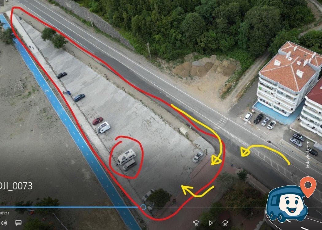 Karadeniz Sahili Ücretsiz Otopark ve Kamp Alanı - Abana, Kastamonu, foto 1