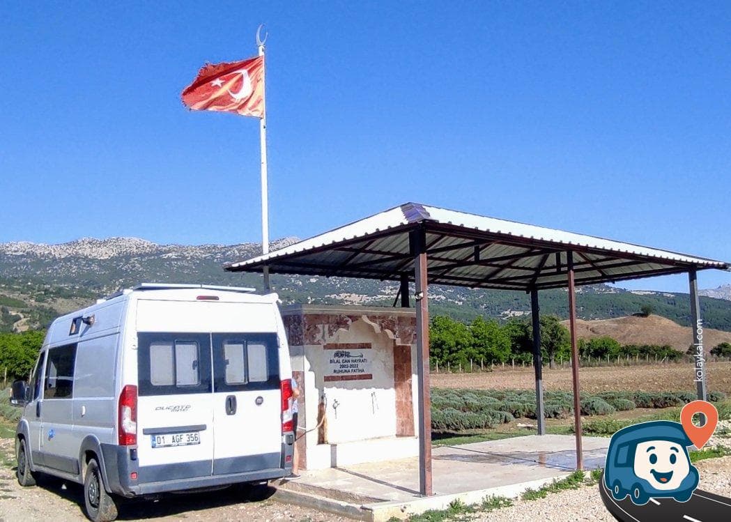 Eğirdir Gölü Manzaralı Ücretsiz Su Kaynağı - Ağlasun, Burdur, foto 1