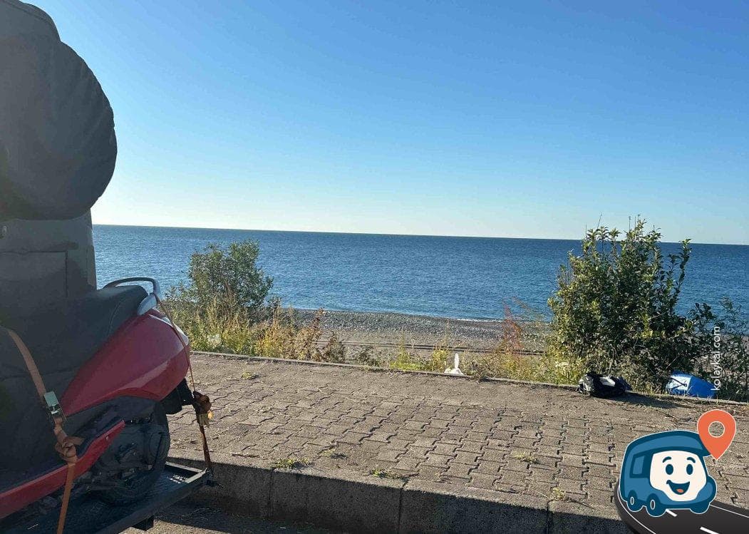 Karadeniz Sahili Yol Kenarı Kamp Alanı - Tirebolu, Giresun, foto 1