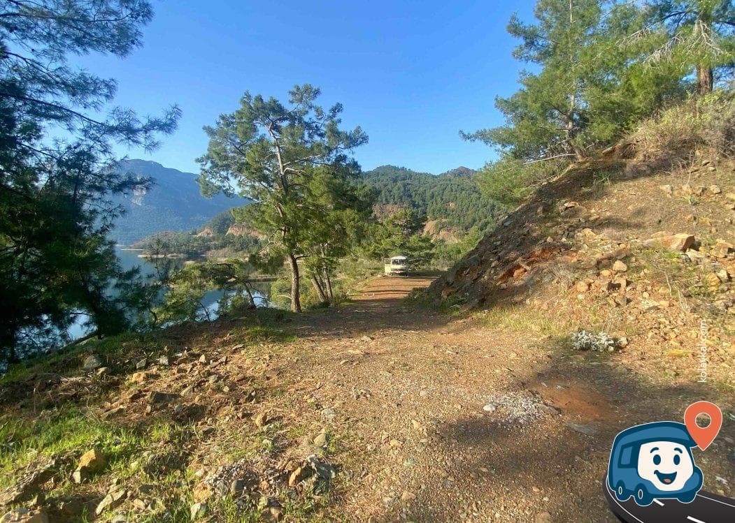 Göl Manzaralı Saklı Kamp Alanı - Köyceğiz, Muğla, foto 1