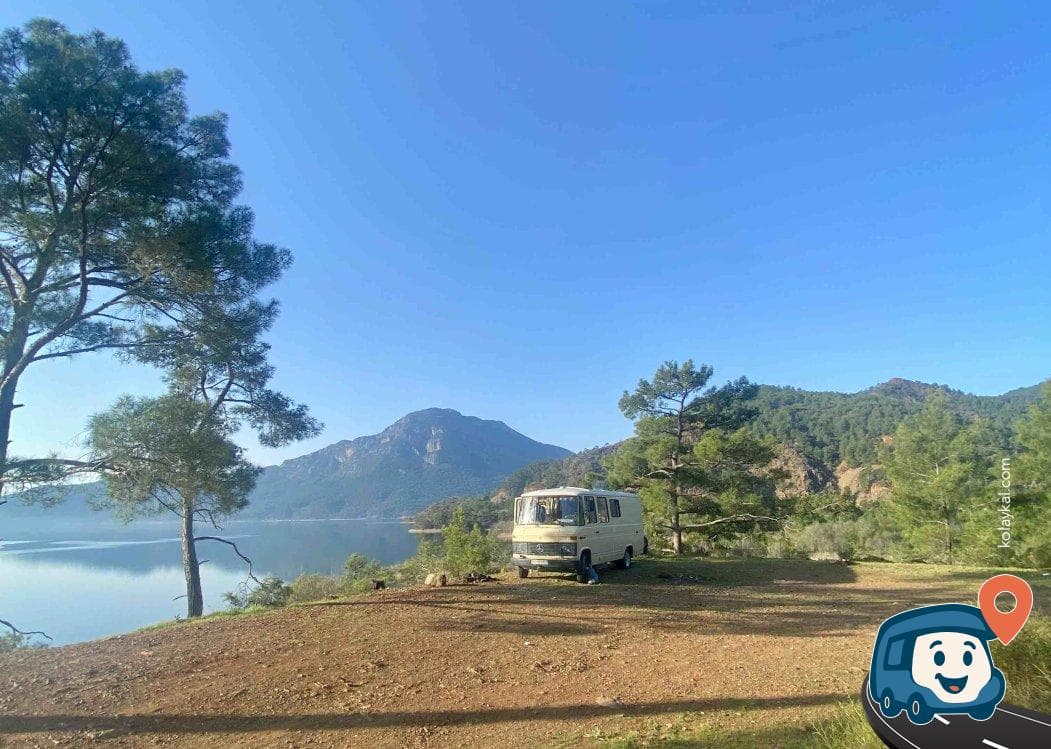 Göl Manzaralı Saklı Kamp Alanı - Köyceğiz, Muğla, foto 3