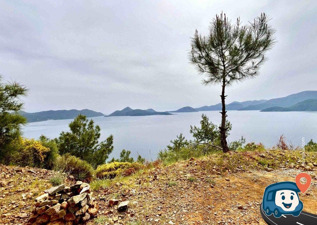 Marmaris Taşlı Yolda Manzaralı Kamp Alanı - Dalaman, Muğla, foto 1