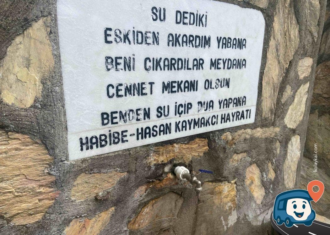 Su Çeşmeli Mola Yeri - Ula, Muğla, foto 2