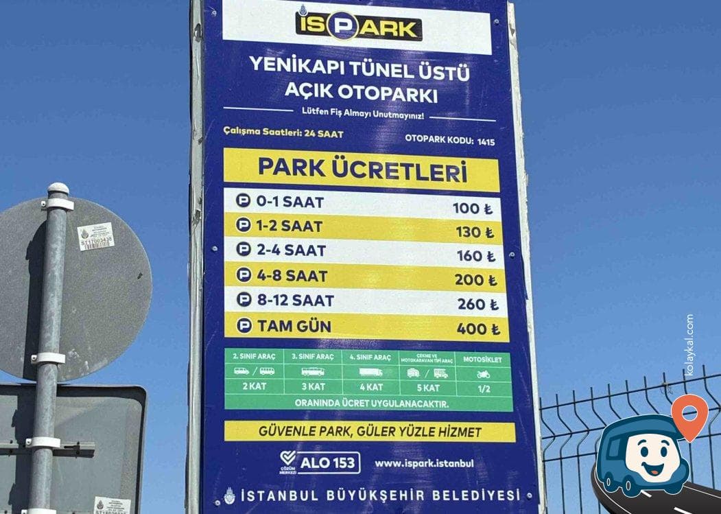 İspark Yenikapı Tünel Üstü Açık Otoparkı - Fatih, İstanbul, foto 2