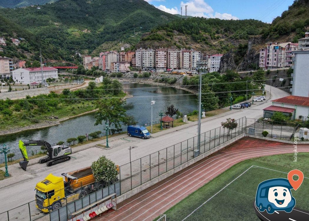 Arhavi Aksu Köyü Ücretsiz Otopark ve Su Kaynağı - Borçka, Artvin, foto 2